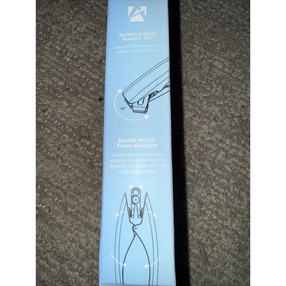 Azurro CLIPPERPRO 2.0 Nail Clipper w/ Swivel Head and Lock Blue - Picture 2 of 5